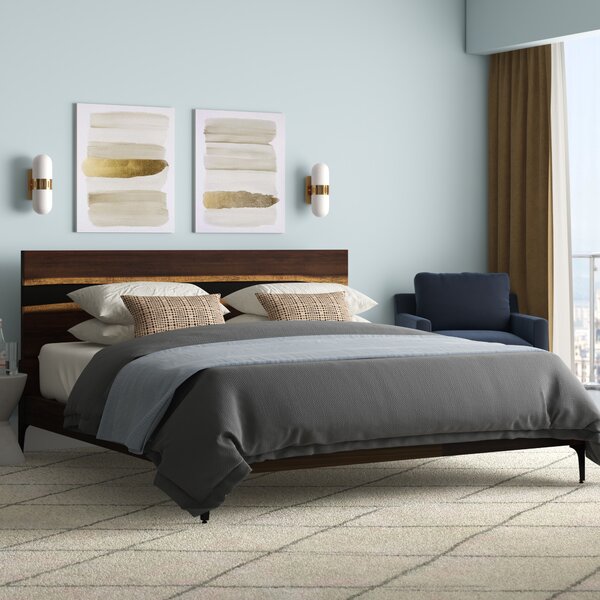 Nuevo Prana Solid Wood Platform Bed | Wayfair