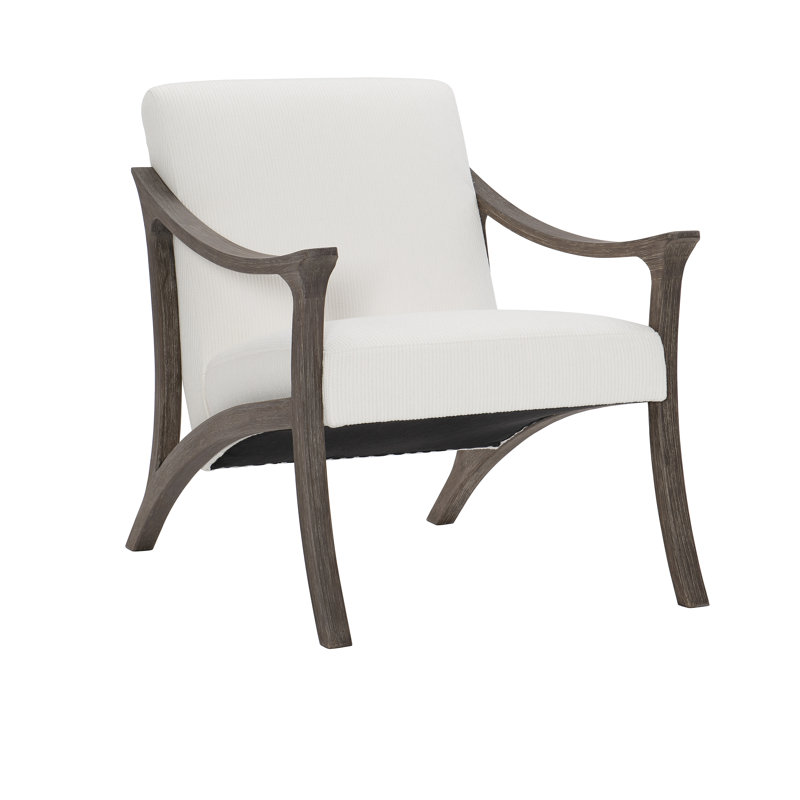Lovina Teak Patio Chair with Cushions, Canvas Granite Sunbrella® Canvas