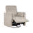 Bre 40" Wide Upholstered Manual Swivel Glider Recliner Two Pack-98387658