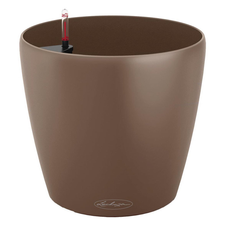 Classico Pot Planter, Nutmeg, 26cm H x 27.5cm W x 27.5cm D