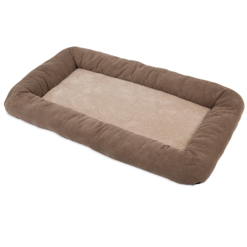 Traversin Snoozzy Mod Chic, Très grand (l 41 po x P 26 po x H 5 po), Brun