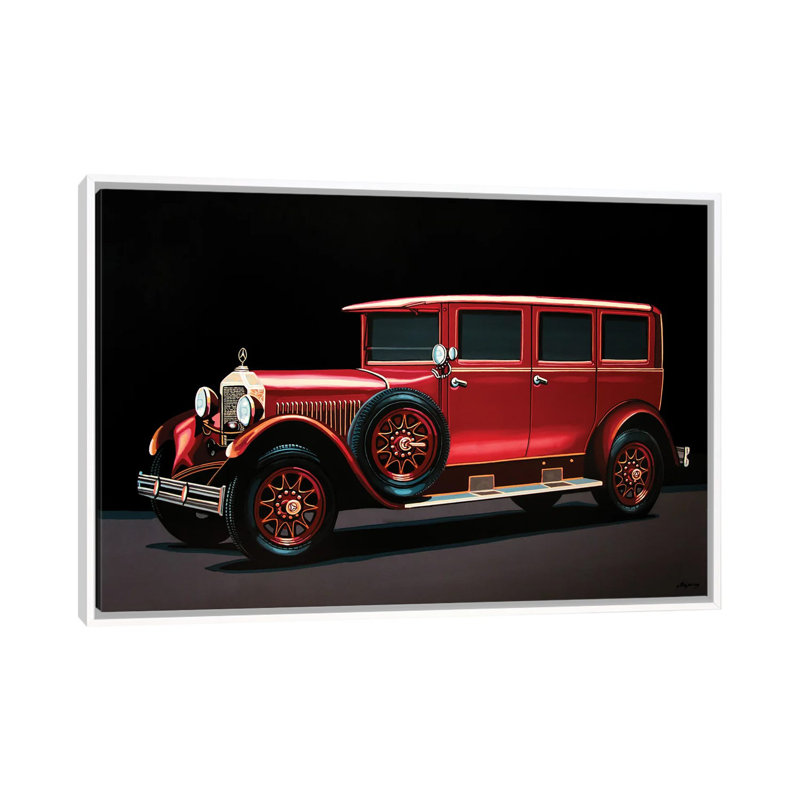 Mercedes Benz Typ 300 Pullman Limousine 1926 by Paul Meijering - Print on Canvas, 66.04 cm H x 45.72 cm W