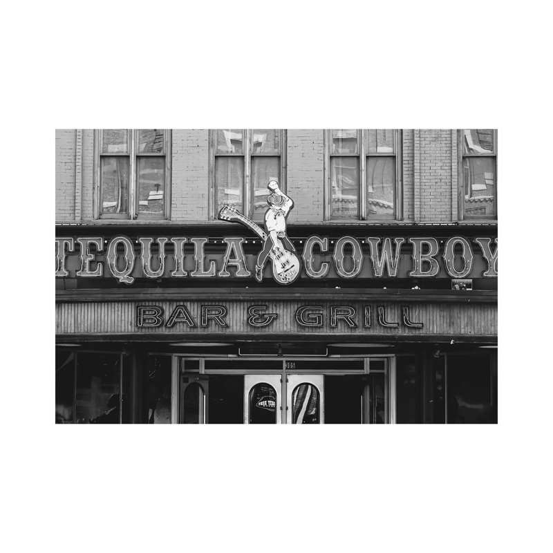 «Tequila Cowboy» par Ann Hudec, reproduction de photo sur toile tendue, H 26 po x l 40 po x 1,5 po