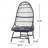 Elon Cocoon Chair for Indoor and Outdoor Use