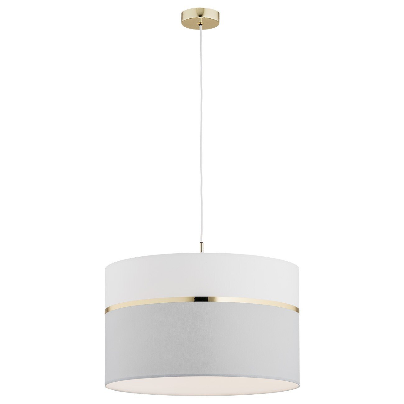 Single drum store pendant light