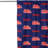 NCAA Cotton Semi Sheer Curtain Pair