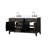 Laurel 60 in W x 22 in D Double Bath Vanity Top & Faucet Set-113358909-82319413
