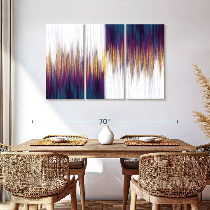Avery Opposite Paint Drips, 36" H x 57" W
