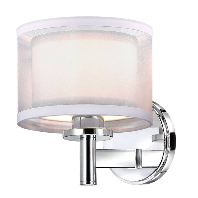 Castelnaud Armed Sconce, Chrome