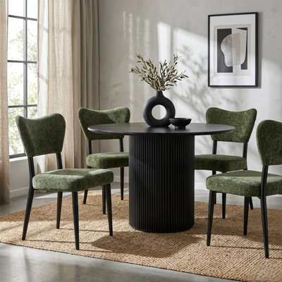 5-Piece Round Dining Table Sets