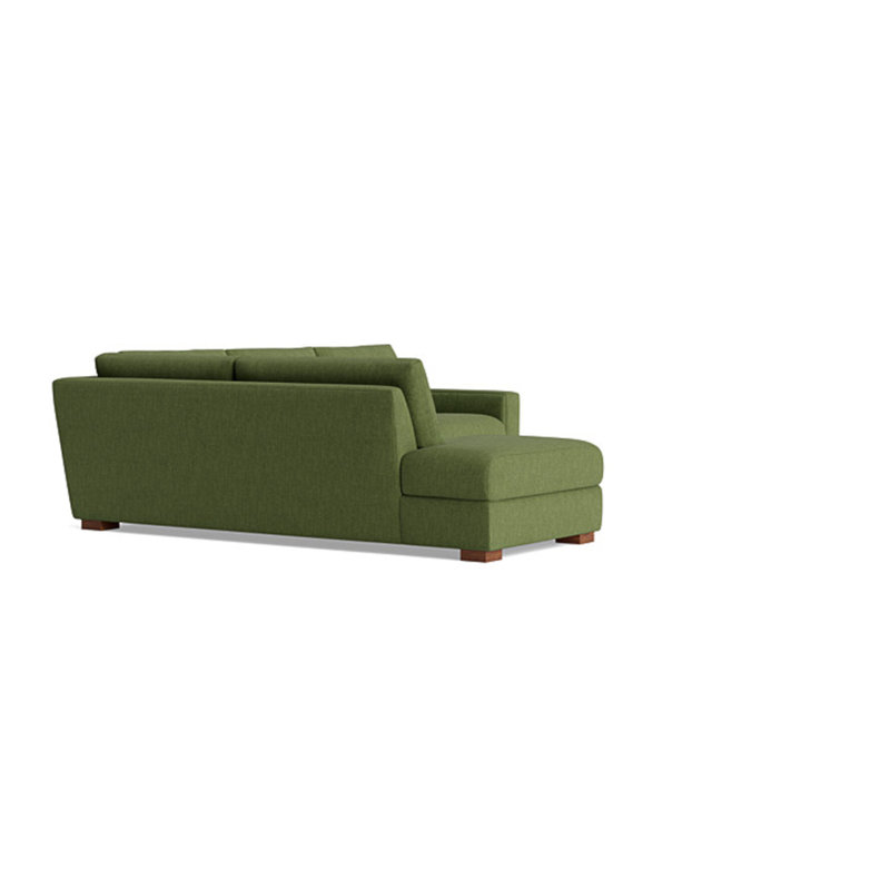 Catalina Sectional, Performance Weave - Basil, Left Hand Facing