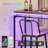 34.6" Bar Table with LED Lights-310488426
