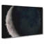 Crescent Moon Shadow in Abstract - Wrapped Canvas-55315362