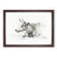 A Resting Cow by Jean Bernard - Framed Print-55450903-55450902