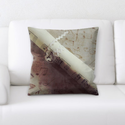 Microsuede Reversible Throw Pillow