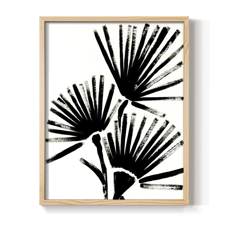 «Fan Brush I», H 30 po x l 24 po, Naturel