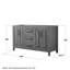 Daria 59'' W Double Bathroom Vanity Base-1895286168