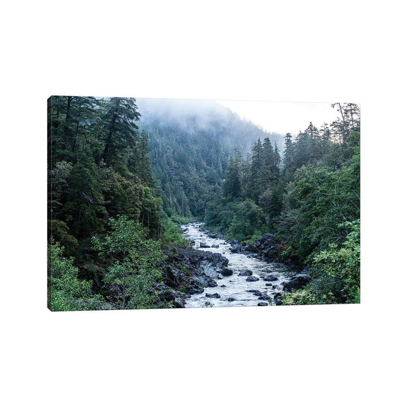 Sunrise On The River by Heather Roberson - Wrapped Canvas Print, 20.32 cm H x 30.48 cm W
