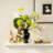 Artificial Flowers With Vase