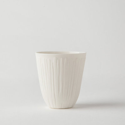 Kaoline Porcelain Espresso Cup and Saucer