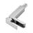 Modern Bathroom Sink Tap - Brushed Nickel Waterfall Single Handle With Pop Up Overflow Drain Stylish Faucet &-121628323