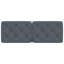 Coussin de tête de lit vidaXL gris foncé 137 cm vidaXL-2102021375-2102021372