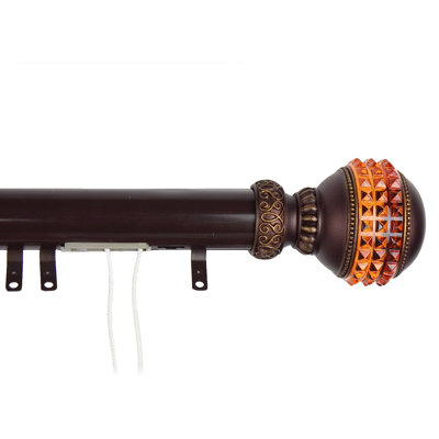 Carlos Single Curtain Rod