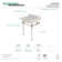 Templeton Rectangular Console Bathroom Sink with Overflow
