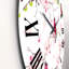 Bouvreuils rouges sur un magnolia - horloge murale traditionnelle-60279949