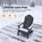 Ergonomic Folding Adirondack Chair with Cup Holder, All-Weather Patio Adirondack Chair for Outdoor, Easy Assembly-1764405837