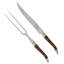 Laguiole 2 - Piece Stainless Steel Carving Set