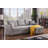 Glenoe Upholstered Pull out Sofa Couch Bed With Storage Chaise-87705619