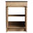 Bathroom Vanity Freestanding 24". Black Ceramic Basin, Soft-Close Doors, Metal Handle, Adjustable Shelf. Construction 24" Sink Vanity. 2 Strong Plywood Cabinet-1067391258-1067391256-1067391259