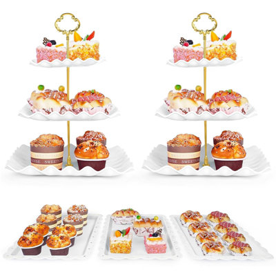 5-Piece Dessert Table Display Set