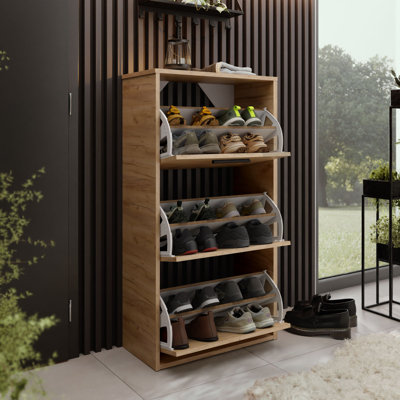 15 Pair Shoe Storage Cabinet