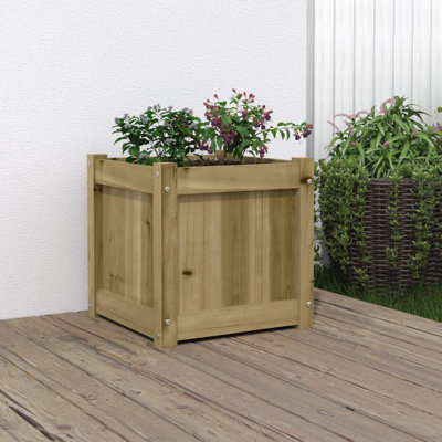 Breyonia Wood Planter Box