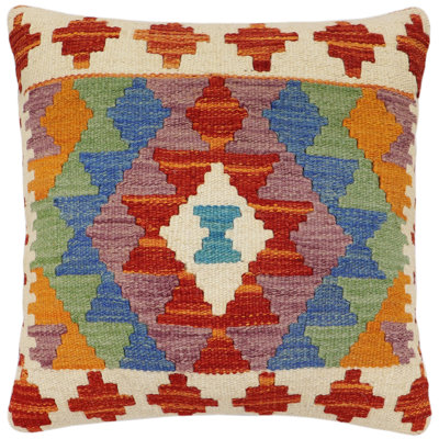 Housse et insert de coussin carré 100% laine