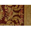 Hand-Knotted High-Quality Gold and Red Area Rug
