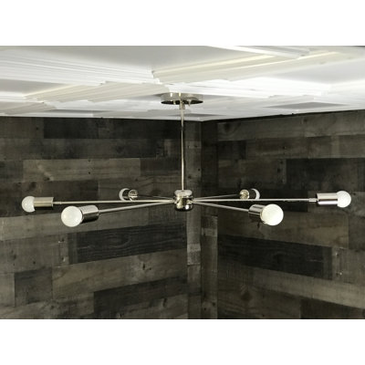 Maxime 6 - Light Dimmable Sputnik Sphere Chandelier