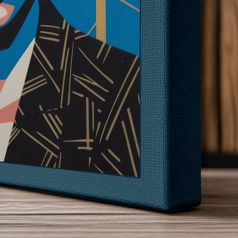 Print, 18x12 - 45.7 x 30.5 cm, Teal Border