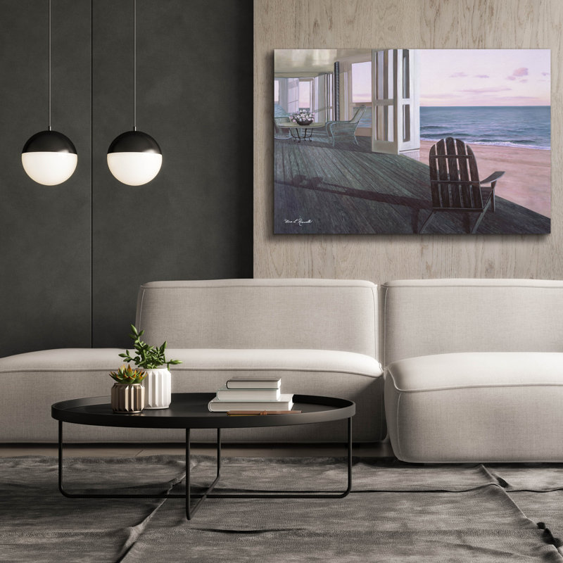 «Beach House» par Diane Romanello, H 40 po x l 60 po x P 1,5 po