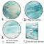«Ocean Minimal Waves Charm II», reproduction sur toile-97050918-97050921