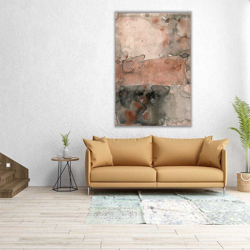 «Mud Play II», reproduction d'art sur toile, H 30 po x l 20 po
