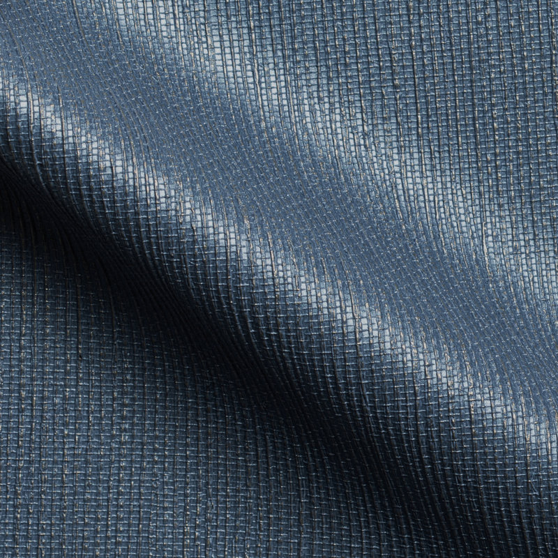 Kravet 3' L x 54" W Wallpaper Roll, Dark Blue/Blue