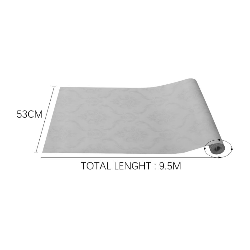 Alahya 9.5m x 53cm Wallpaper Roll