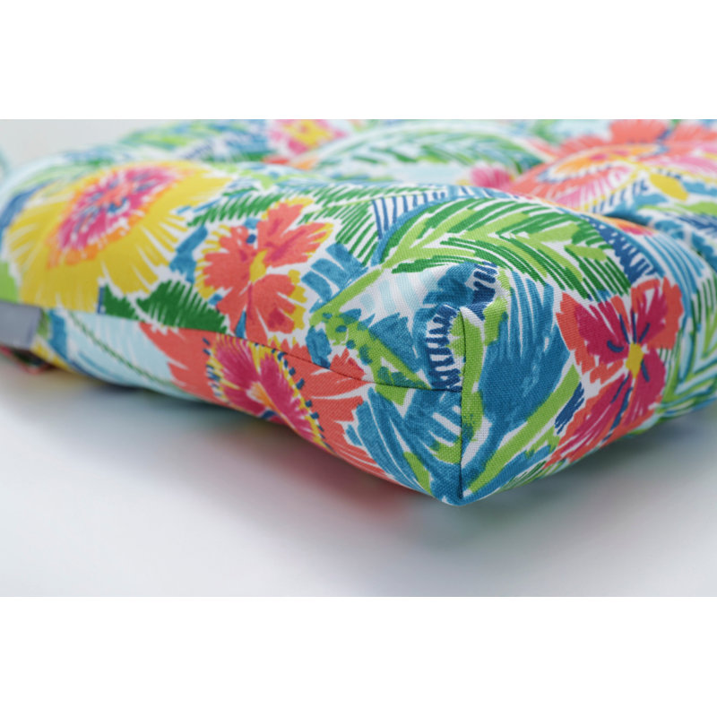 Outdoor 4'' Dining Chair Chair Pad - Thumbnail 2