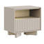 Jamilla 50cm W Manufactured Wood Bedside Table