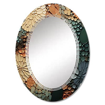 Oval Wall Mirror, Modern Decorative Accent Mirror - Salow