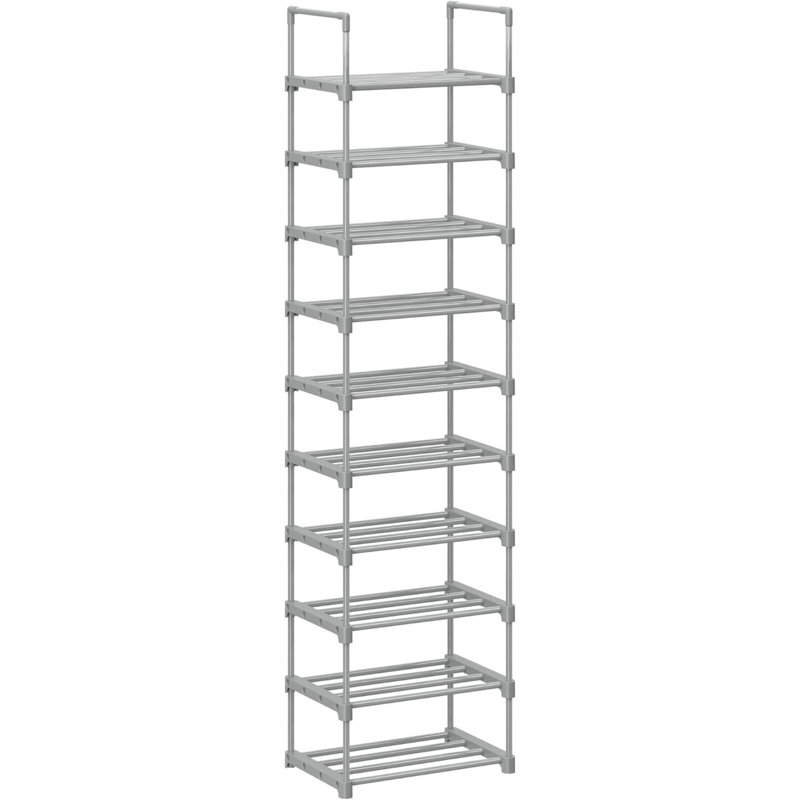 20 Pair Shoe Rack, White