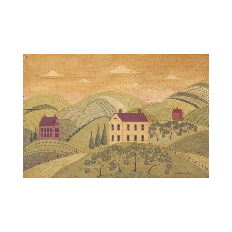 Burnt Hills - Wall Art Print